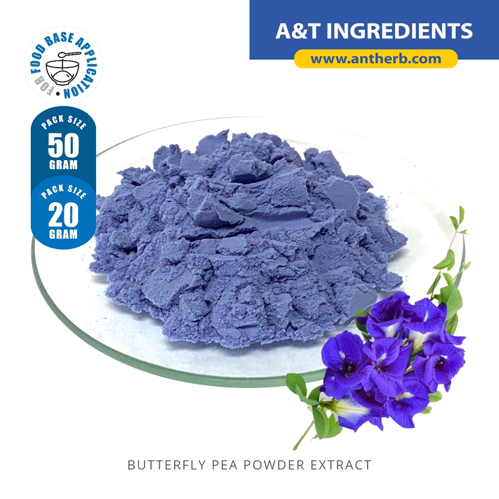 [20g/50g] Bunga Telang / Butterfly Pea / Blue Pea Powder Extract