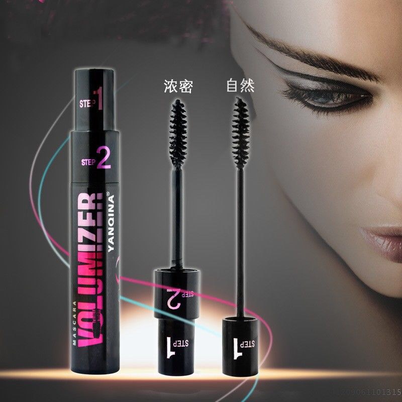 Must Essential Two Brushhead Double-effect Mascara Natural Long-lasting Waterproof Sweat-proof Non-slip Thick Thin - Image 3