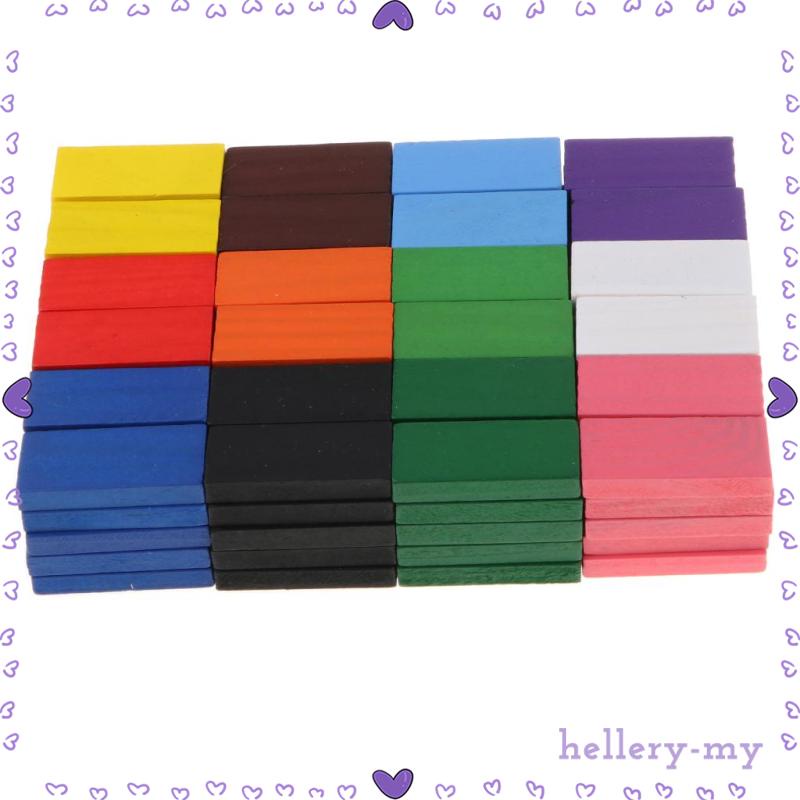 Purpose Reliable 120PCS Toy Dominos Building Blocks 12-Color Durable Quality - Image 2