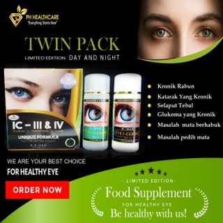 PREMIUM Rabun Silau Katarak Eye Care Day Night  Shopee 