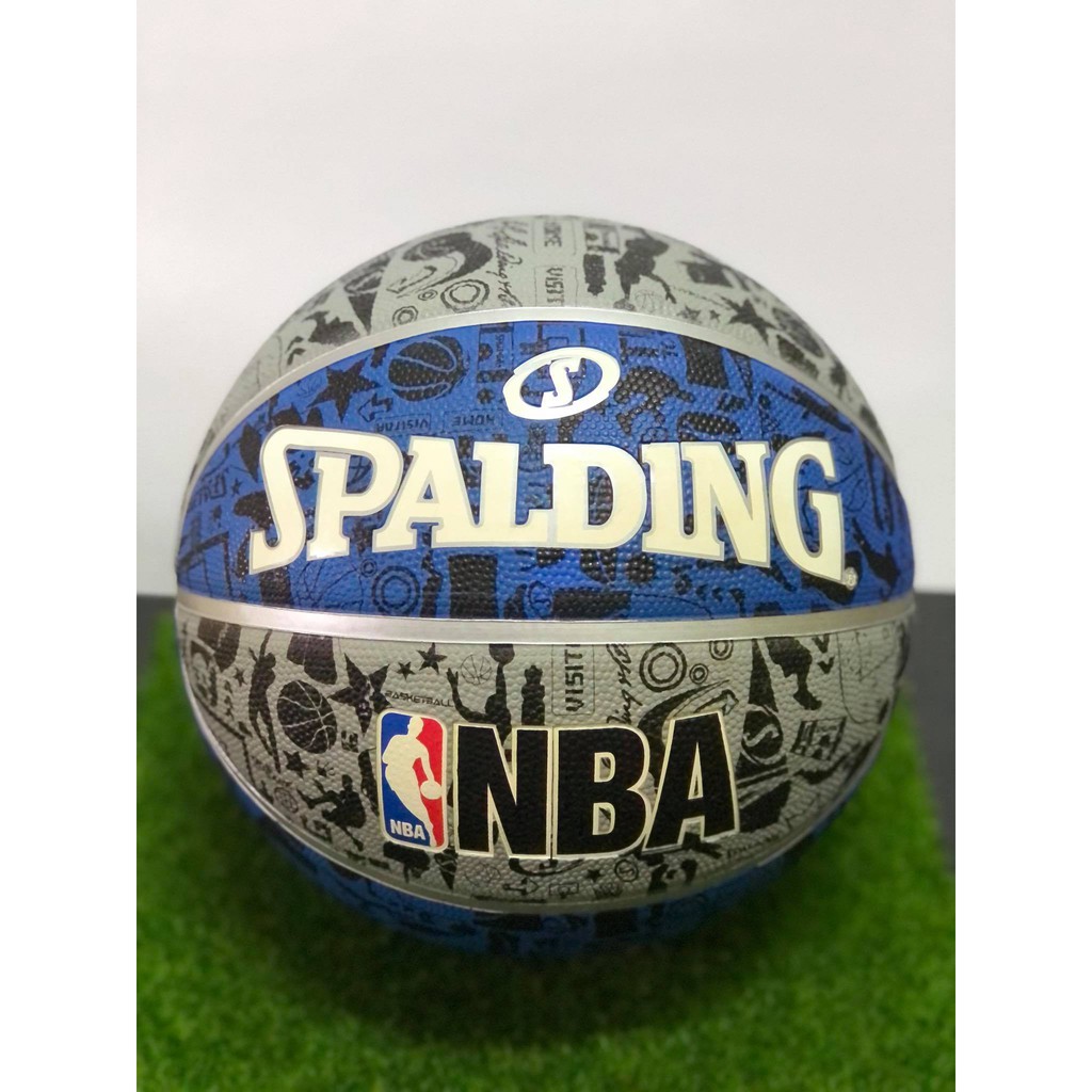 spalding nba graffiti