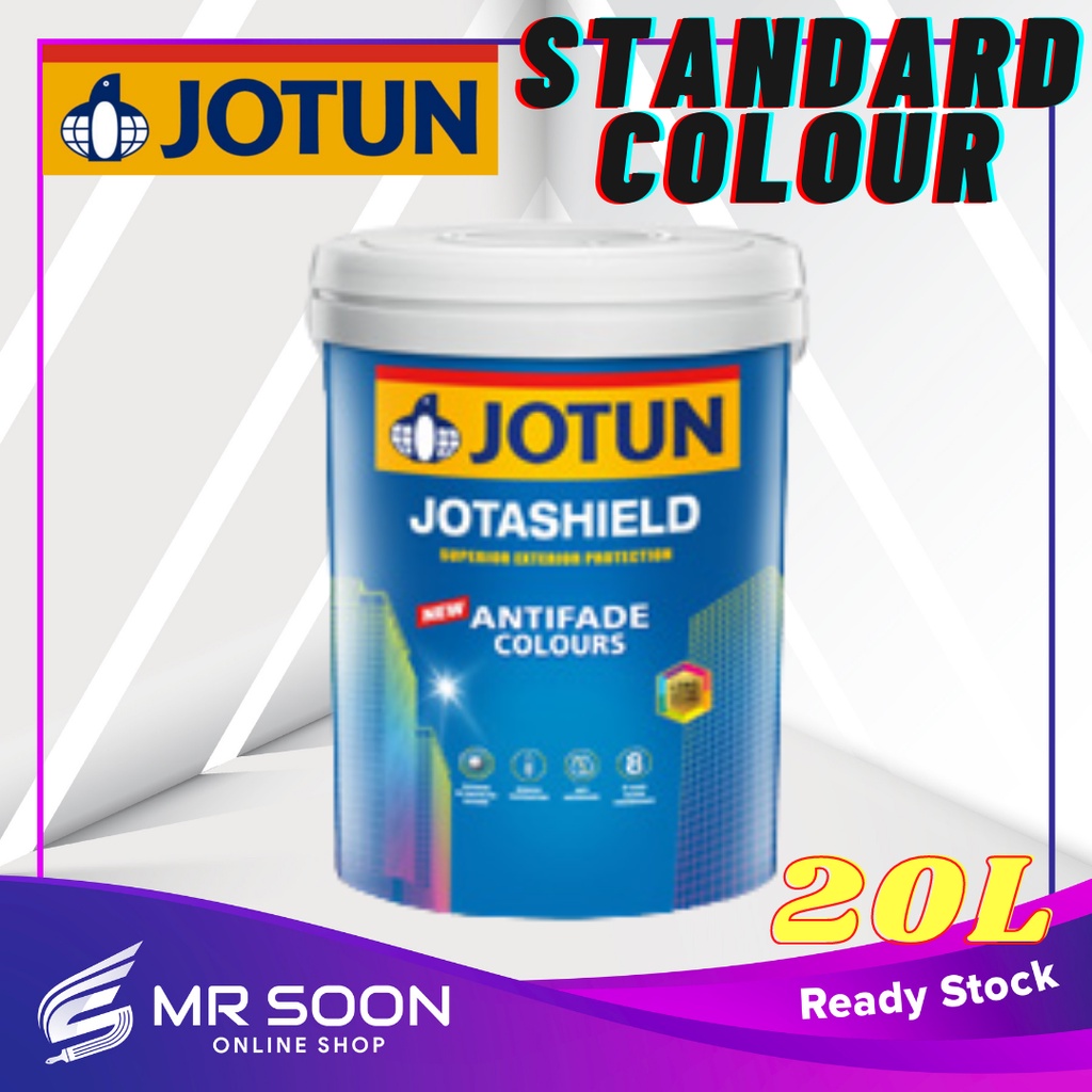 JOTUN Jota Shield Antifade 20L Exterior Wall Paint/Cat Luar/Jotashield ...