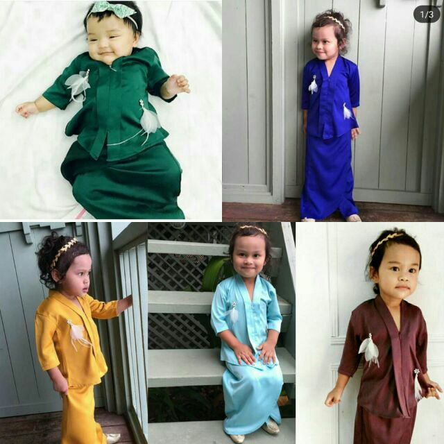 20 Inspirasi Baju  Raya Budak  Perempuan 2022 Kelly Lilmer