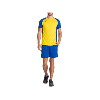 Asics Court Ss T-Shirt Unisex Other Indoor Sport Top (Yellow)