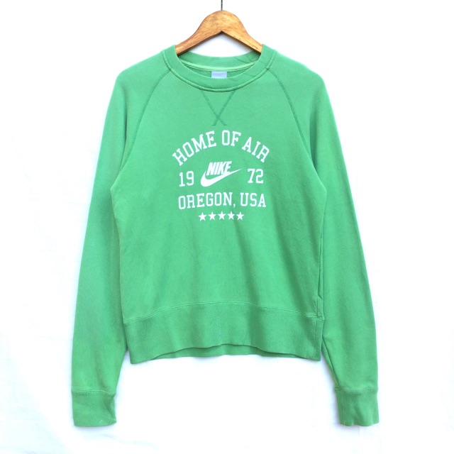 nike green sweater