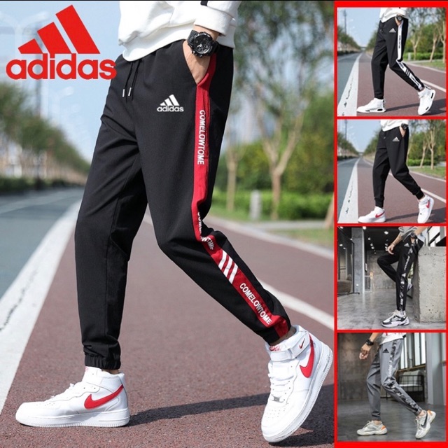 Adidas Men's casual pants Sports BASIC JOGGER Pants SLIMFIT Fashion
