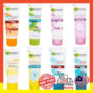 Buy Ready Stok Garnier Women Facial Wash 100ml Cleanser Pencuci Muka Foam Scrub Seetracker Malaysia