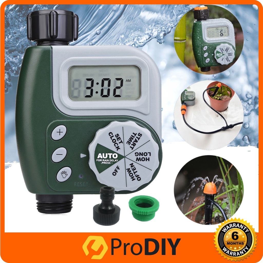 PRO-GARDEN 7880 Electronic Water Tap Timer Home Garden outdoor ...