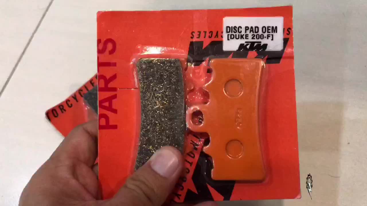 ktm duke 200 front brake pads