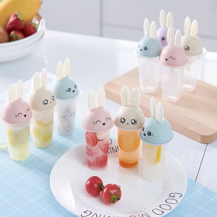 [NEW ARRIVAL] Cute Ice Cream Mould Popsicle Maker Cartoon Acuan Aiskrim ...