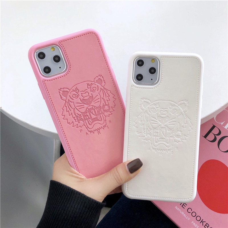 France Luxury Brand Tiger Phone Kenzo Case Iphone 7 8 Plus X Xs Max Xr 11 Pro Max Se Soft Tpu Leather Back Cover Iphone 12 Mini 12 Pro Max Shopee Malaysia