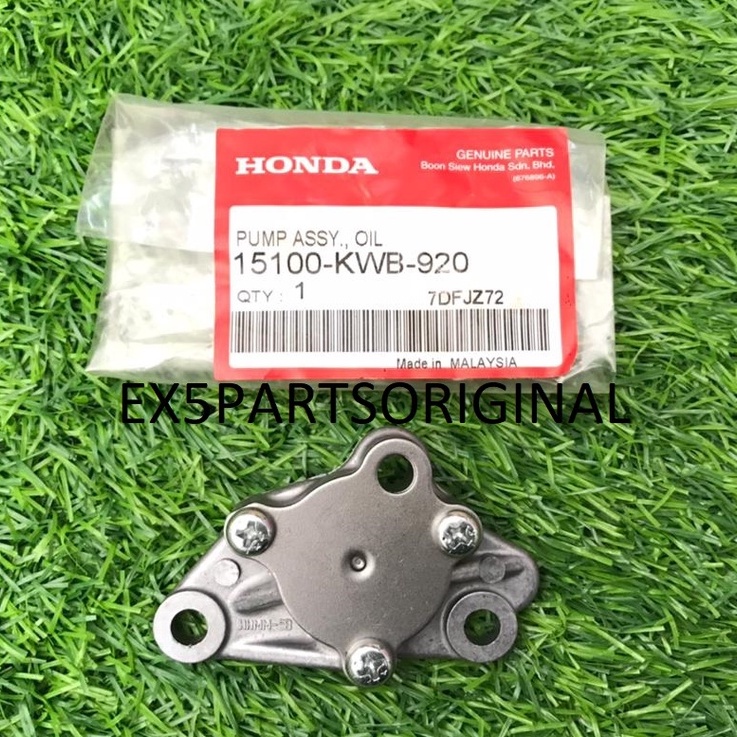 HONDA EX5 OIL PUMP ASSY MINYAK PUMP STANDARD EX5 HP DREAM ORIGINAL