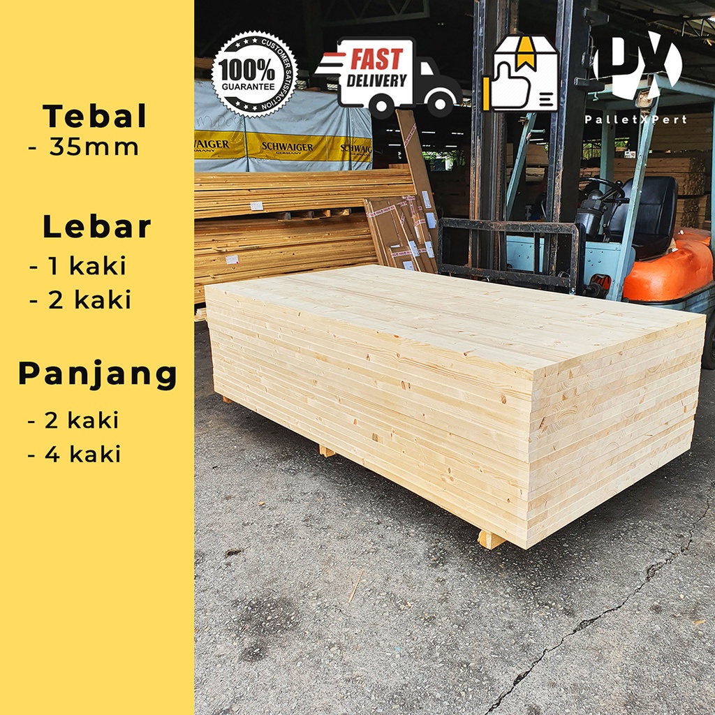 Pine Wood Board 35mm Kayu Papan Diy Kayu Pine Shopee Malaysia