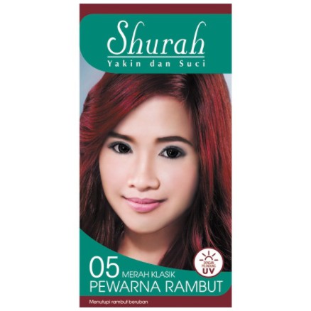 Shurah Pewarna Rambut dengan Pelindungi UV (Halal) 05 ...