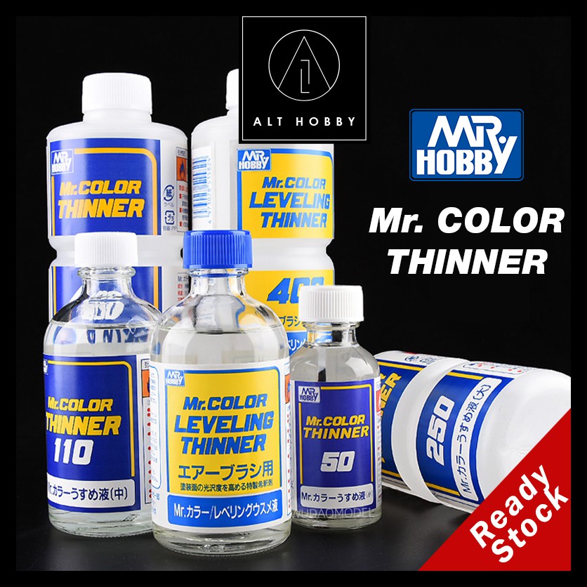 Mr Hobby Color Thinner Leveling Thinner For Lacquer Paint 50ml 110ml