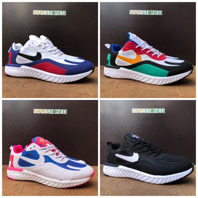  Readystock NIKE REACT RUN / jogging shoes / kasut couple / couple
