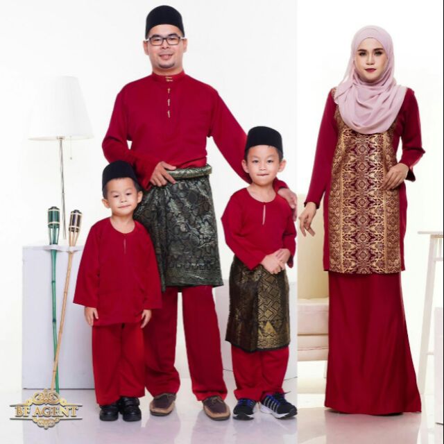 Trend Terpopuler 30 Baju Kurung Couple Malaysia