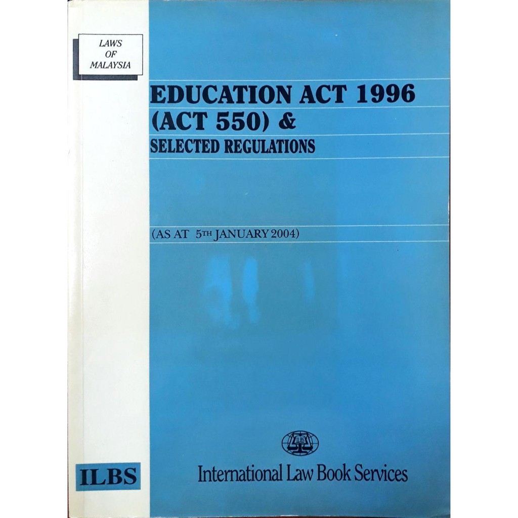 education-act-1996-act-550-selected-regulations-shopee-malaysia