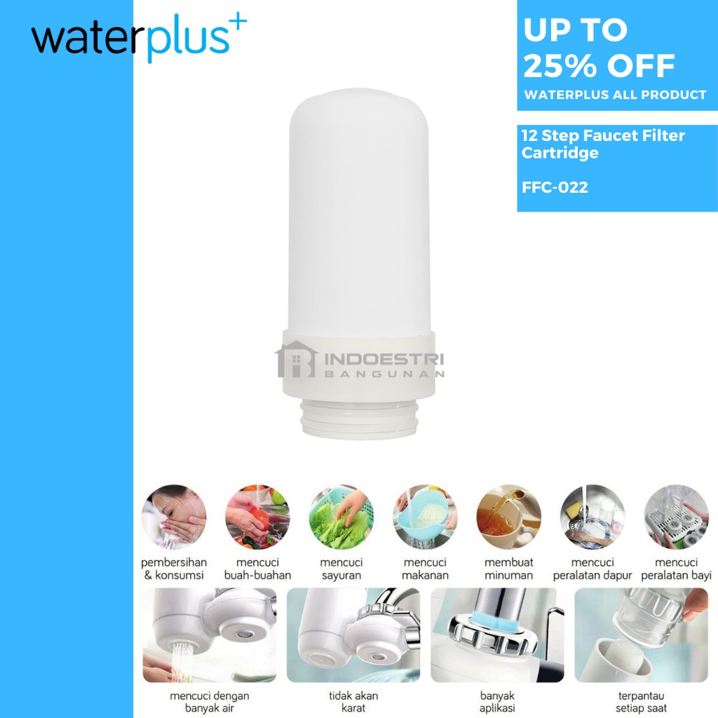 Waterplus FFC 021 Water Filter Cartridge / Water Filter (12 Step Filter ...