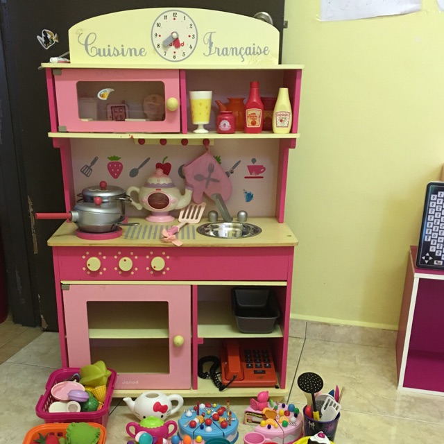 janod wooden play kitchen