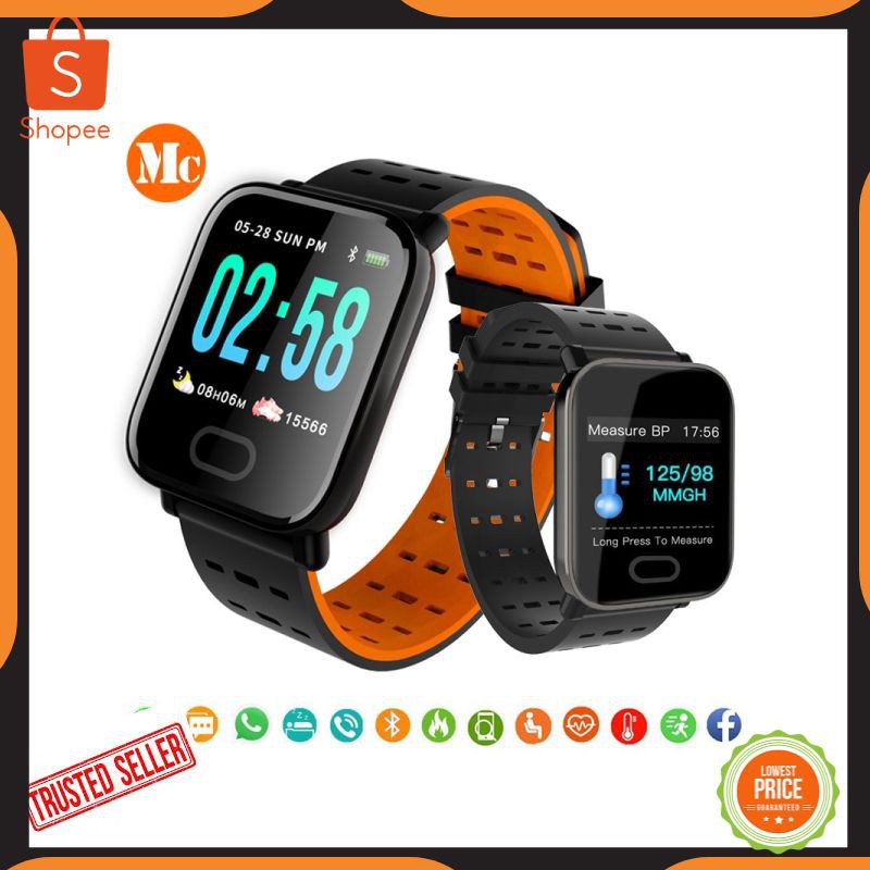 smart watch waterproof murah