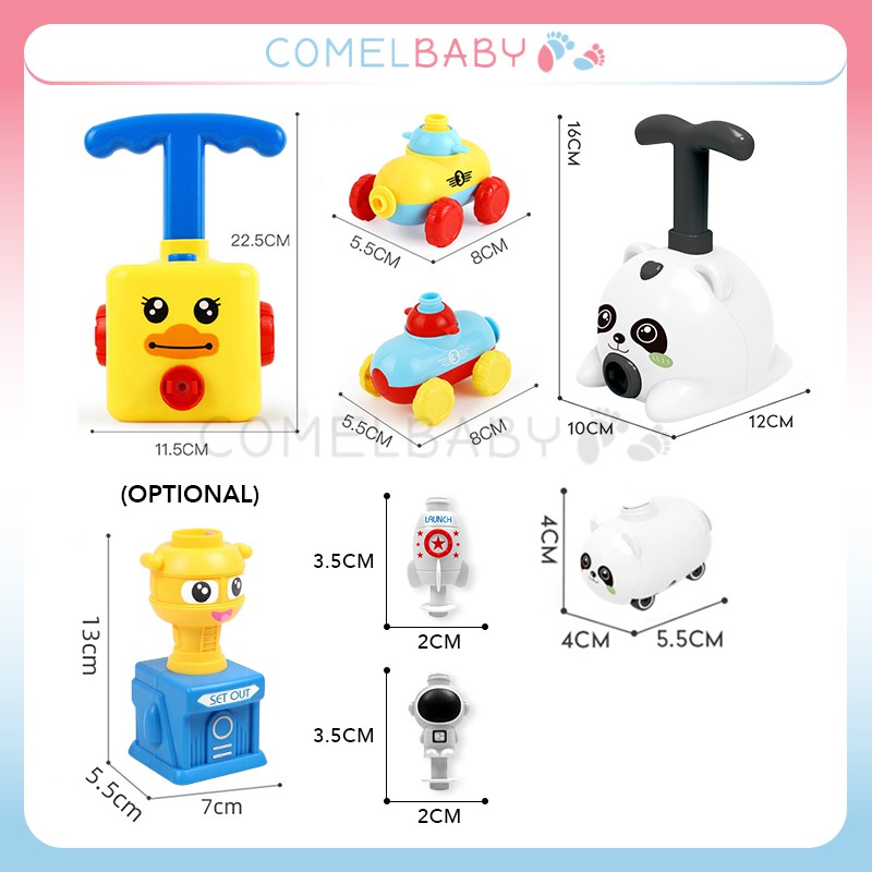 Buy ComelBaby Christmas Aerodynamics Balloon Car Toy Air-Power 