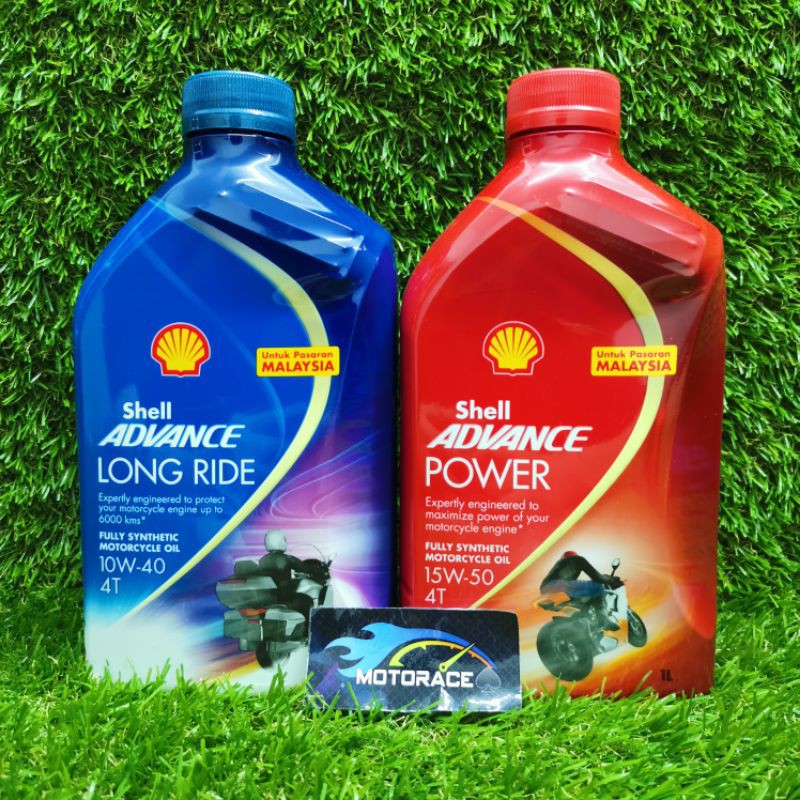 Buy Shell Advance Long Ride 10w 40 Power 15w 50 Fully Synthetic 4t Motorcycle Oil Engine Oil Minyak Hitam Seetracker Malaysia