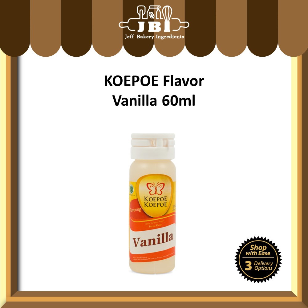 Koepoe Vanilla Flavour 60ml Perisa