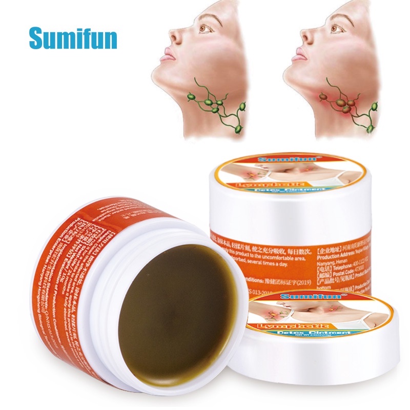 Lymphatic Detox Cream Neck Lymph Patch AntiSwelling Herb Ointment