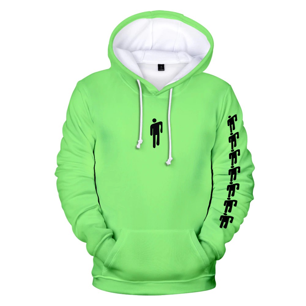 billie eilish green sweatshirt