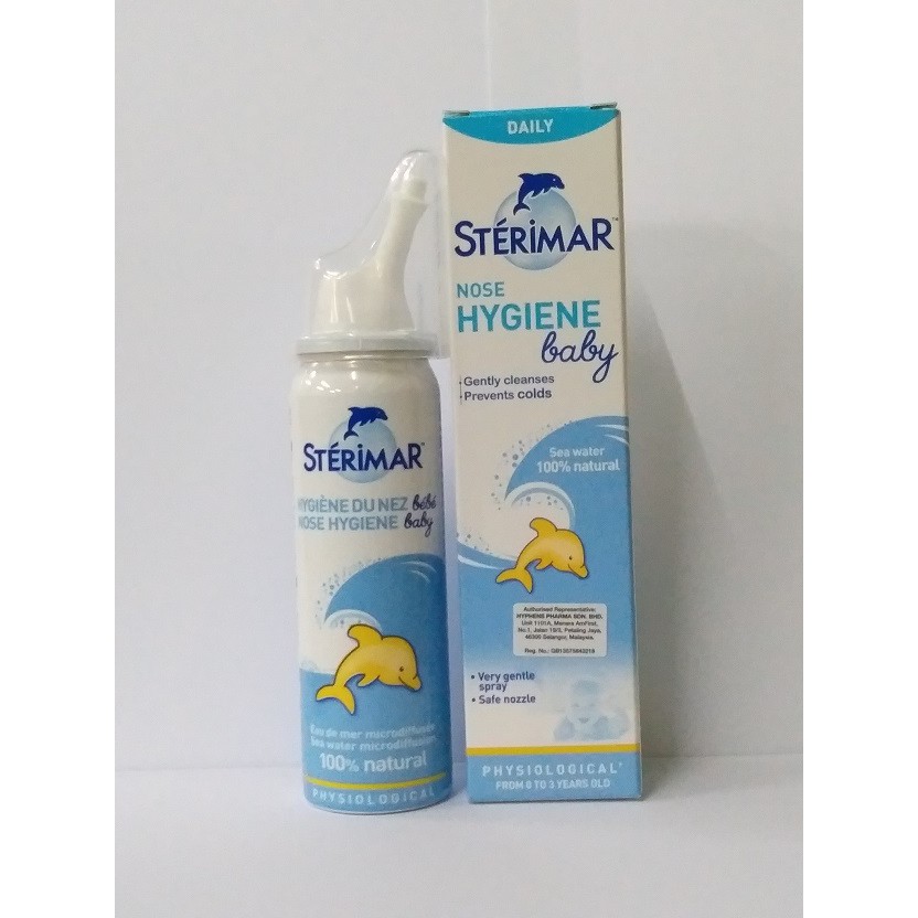 (Exp: 07/2022) Sterimar Baby (0-3 years) Nose Hygiene Spray 50ml (For ...