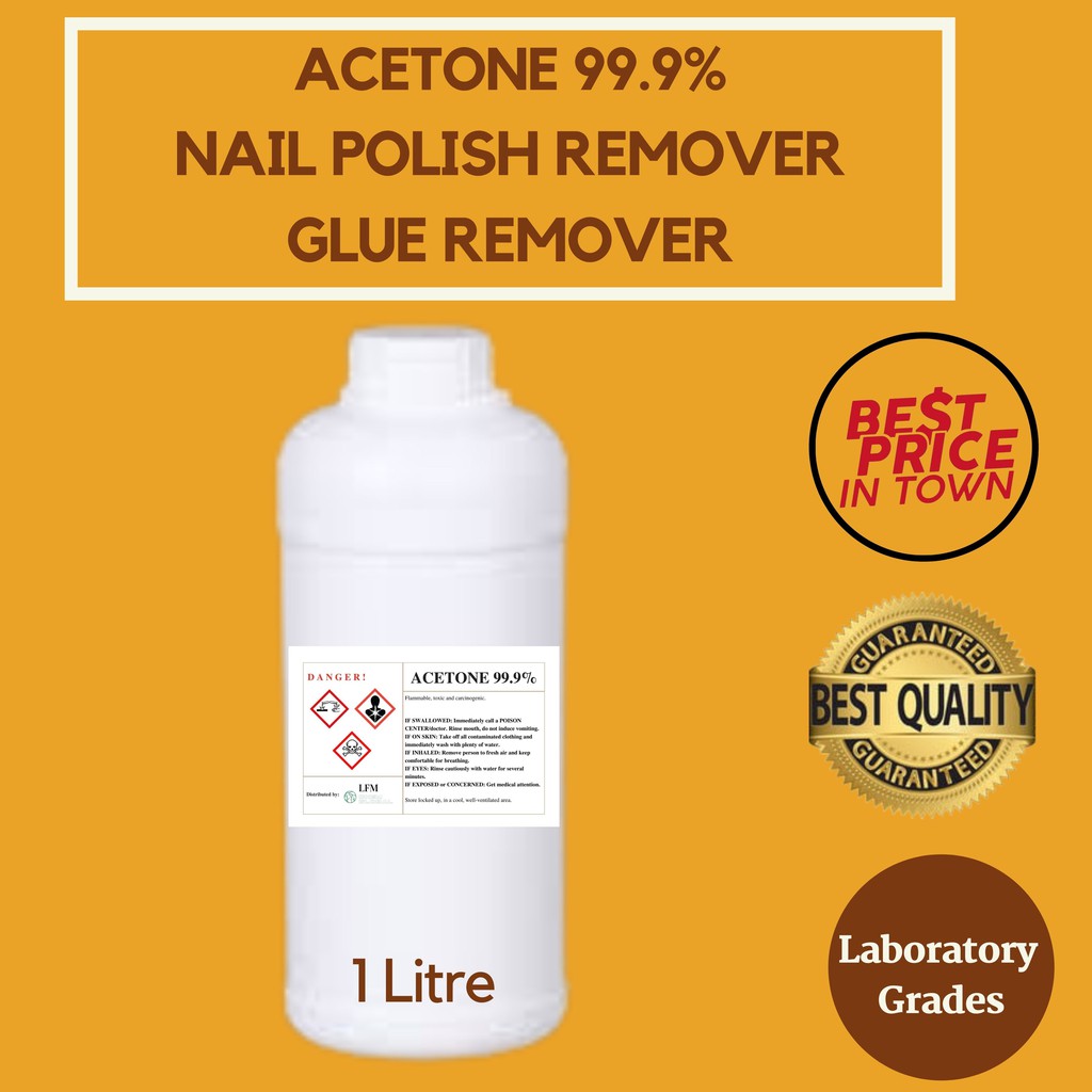 Acetone / Nail Polish Remover / Gel Polish Remover / Glue Remover