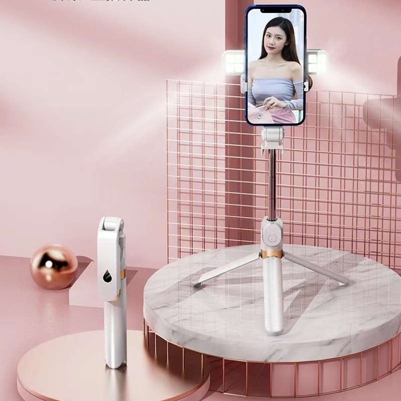 Have Must 1Meter High 360 Degree Rotation Removable Rechargeable Fill Light Bluetooth Selfie Stick Tripod Monopod Tra... - Image 5