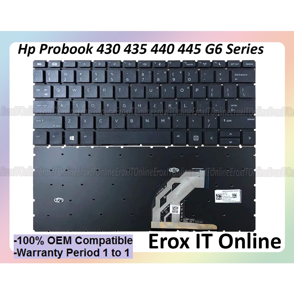 Hp Probook 430 G6 435 G6 440 G6 445 G6 Series Laptop KeyboardTYPE (A