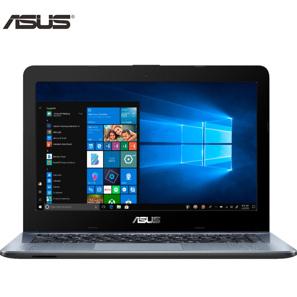 Asus Laptop X441ba Cba6a Amd A6 9225 Bag 4gb Ram 500gb Hdd 14 0 Lcd Windos 10 Os 64bit Laptop Silver Malaysia