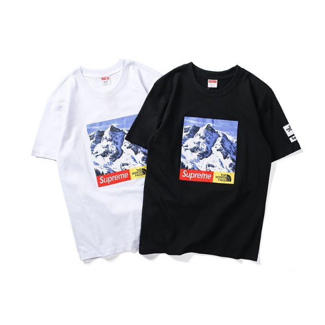 t shirt supreme x north face