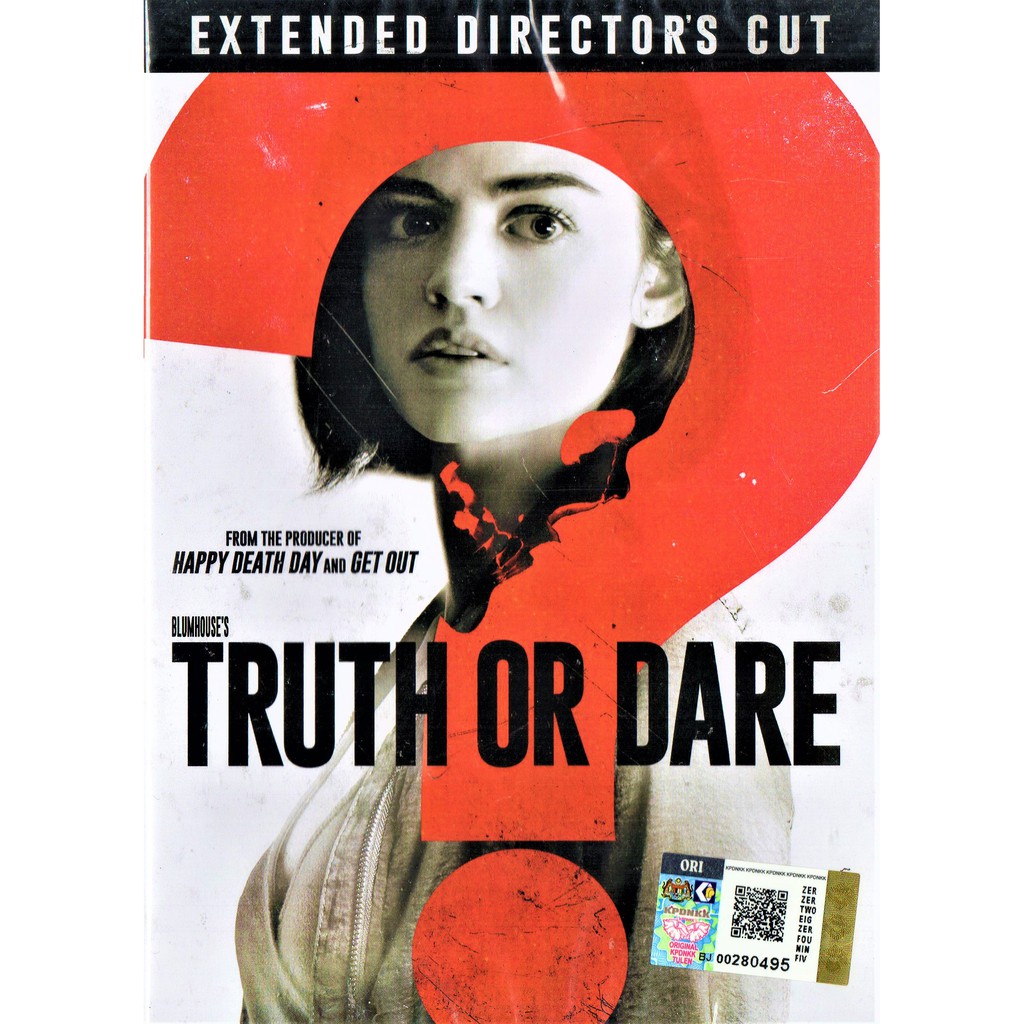 Truth Or Dare ( DVD ) Extended Director's Cut Shopee Malaysia