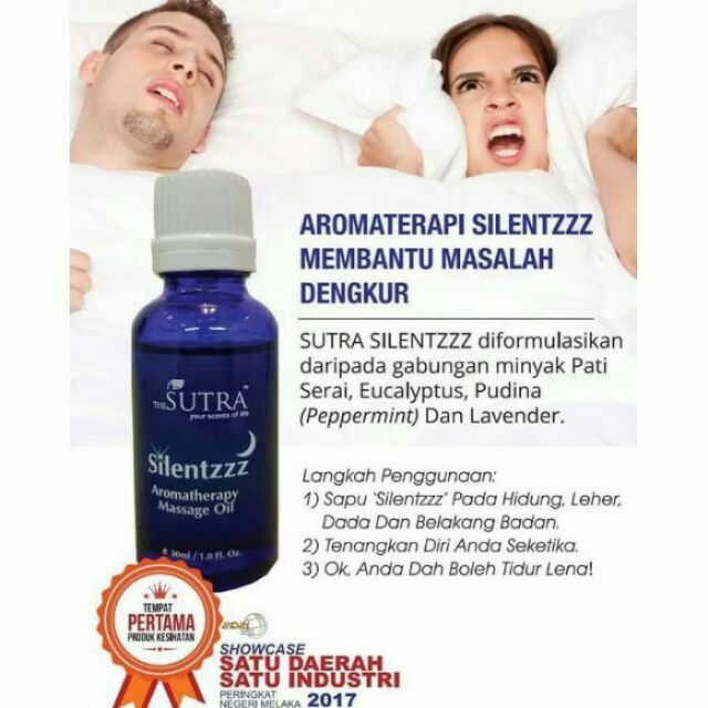 Sutra Silentzzz Anti Dengkur Snoring Dengkur Kuat Shopee Malaysia