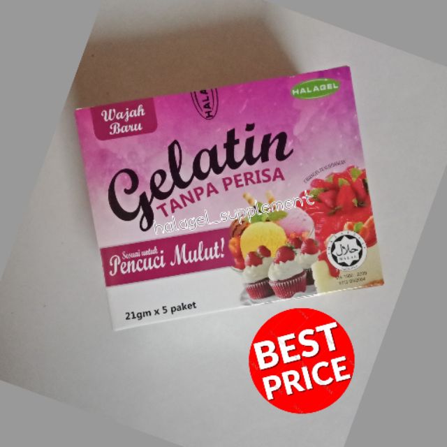 Gelatin Halagel (105g) Shopee Malaysia