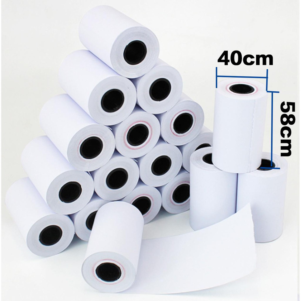 5740mm Thermal Receipt Paper Roll Kertas Resit Mesin Printer Srs Topup Pos Shopee Malaysia 7995