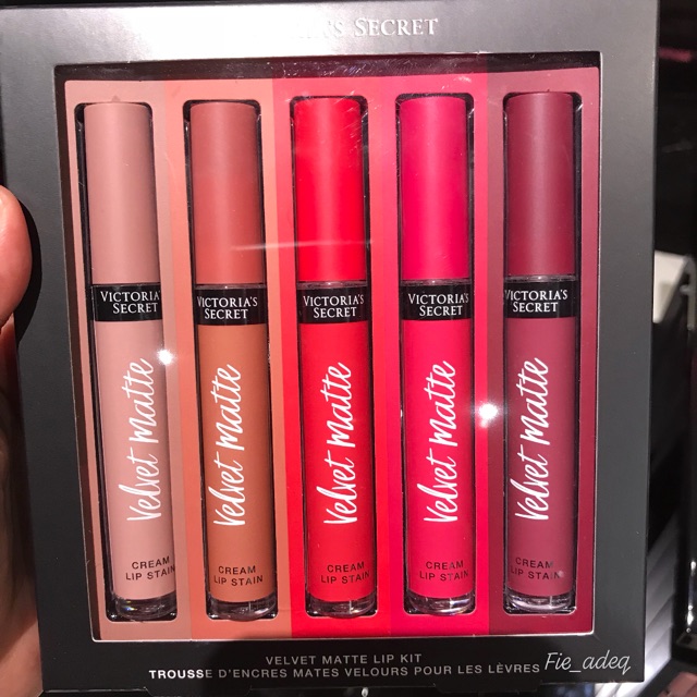 💯original Victoria Secret Velvet Matte Lip Stain Lipstick Set💯 Shopee Malaysia