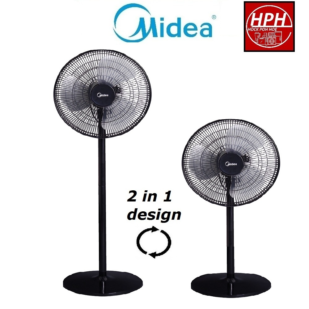 Midea Stand Fan 16 Mf 16fs10n Mf 16fs18c Wt Kipas Berdiri 站立风扇 Hph