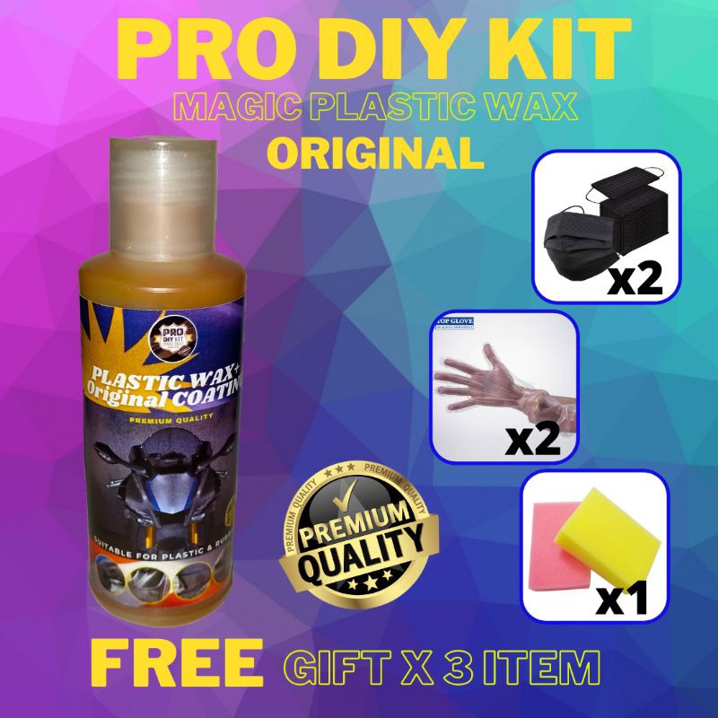 Plastic Wax Coating 150ml tahan lama padu Shopee Malaysia