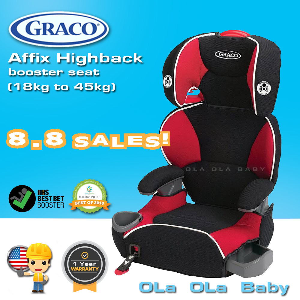 Graco Affix Highback Booster Seat Shopee Malaysia