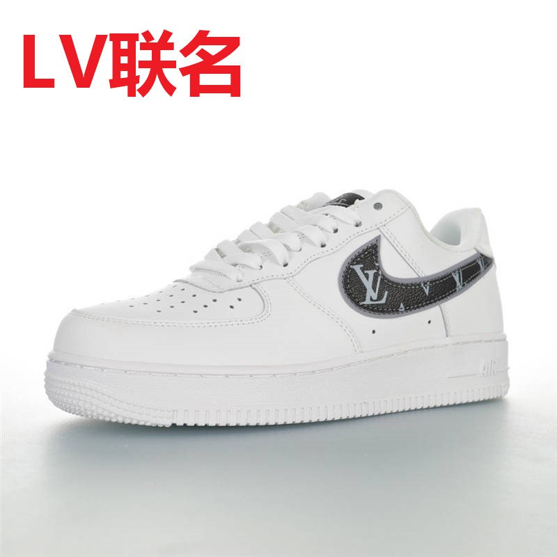 nike air force 1 white louis vuitton edition