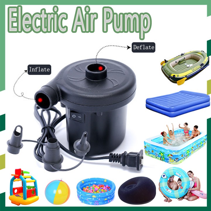 electric Air pump inflatable swimming pool inflatable sofa Air Bed Inflate deflate pool pump
