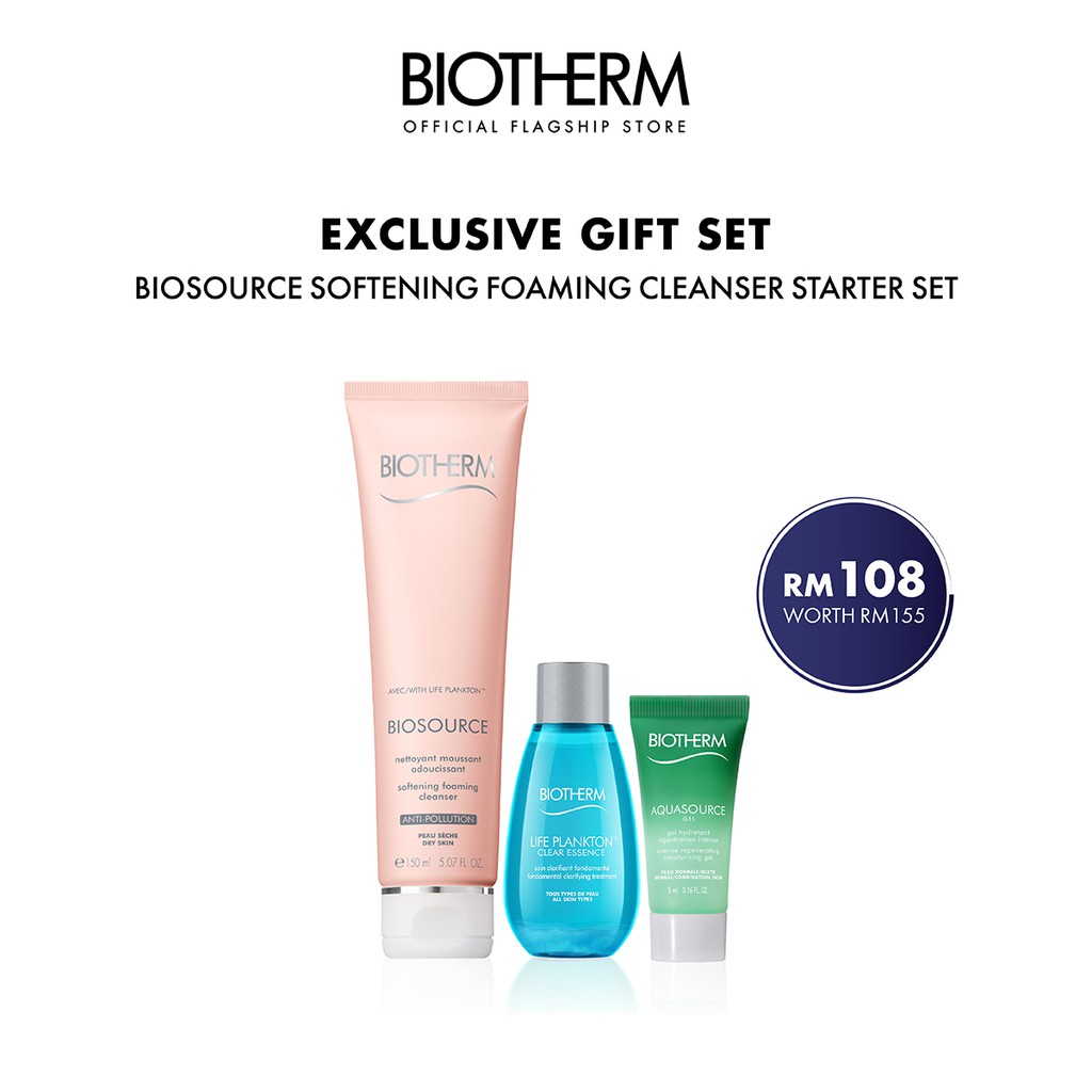 biotherm softening foaming cleanser