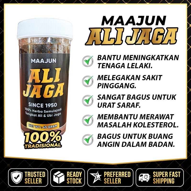 100 Original Maajun Ali Jaga Kuat Tenaga Lelaki Kembali