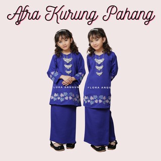  Baju  Kurung  Pahang  Budak Kanak Kanak Royal  Blue  Shopee 