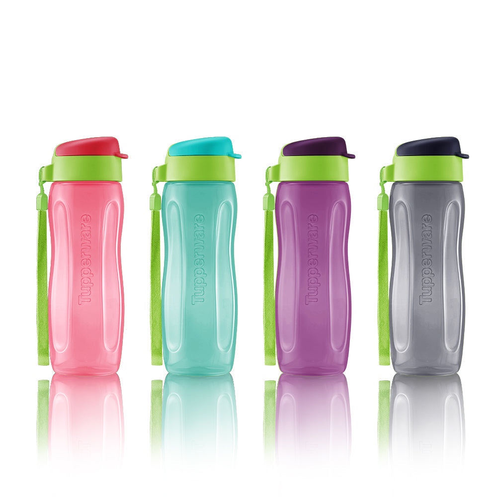 Tupperware Slim Eco Bottle with Strap (1 pc) 500ml | Shopee Malaysia